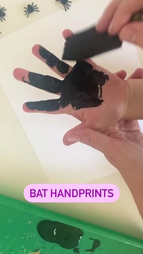 DIY Bat Handprint Craft Ideas for Kids