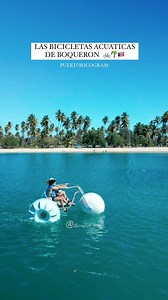 Los Triciclos acuáticos de Cabo Rojo 🚲🌴🇵🇷 Balneario de Boquerón #PuertoRico #PR #Boqueron #CaboRojo #Beach | Puertoricogram