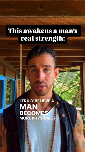 𝑹𝒊𝒐 𝑩𝒓𝒂𝒅𝒔𝒉𝒂𝒘 | 𝑻𝒉𝒆 𝑨𝒓𝒕𝒊𝒔𝒕𝒊𝒄 𝑨𝒍𝒄𝒉𝒆𝒎𝒊𝒔𝒕 🔥💧⛰️🌪️✨ on Instagram: "A man does not become powerful by chasing more for himself. Power comes when there is something greater than ego to stand for. Protection service and responsibility awaken something ancient in the masculine. This is not about dominance. It is about devotion, When a man lives only for himself he shrinks. When he serves life he rises."