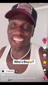 The boy is back I guess, welcome back ope😂🤝🏽 #sohjaorkizzy #loveislanduk #fypシ゚viral🖤tiktok #fyp #foryoupagе