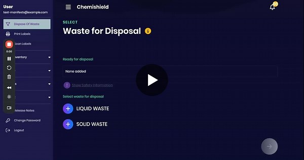 #wastecompliance #dwt #digitalwastetracking #labofthefuture #ehs #compliance #hazardouswaste #epa #defra #emanifest | Chemishield