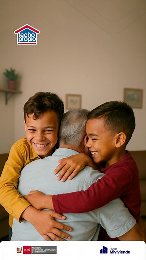 Tu casa propia es más fácil con Techo Propio. 🏠 Con el Bono Familiar Habitacional de S/46,545 lo haces realidad. Escríbenos y conoce cómo acceder al bono. 💸: https://m.me/TechoPropioFMV Razón social: Fondo MIVIVIENDA S.A. RUC: 20414671773 | Techo Propio
