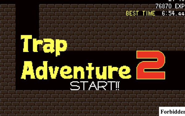 【AF丶DF】超鬼畜虐心小游戏 trap adventure 2 | 7:47 速通!!