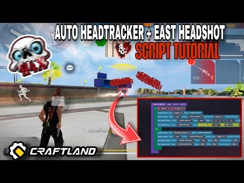 HOW TO MAKE AUTO HEADSHOT + AIMBOT SCRIPT TUTORIAL FOR CRAFTLAND 🤯 | AFTER UPDATE OB51😱 PART 1