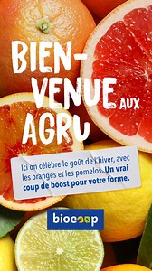 Quand l’hiver a le goût du soleil !☀️🍊 Chez Biocoop, place aux agrumes bio : cultivés avec soin, récoltés en saison et pleins de saveurs. 🗓 Du 29 janvier au 2 février 2026 inclus, ajoutez un peu de peps à votre routine et profitez de l’offre spéciale dans votre magasin Biocoop. 🍊 Les meilleures oranges, 🍊 Nos pomelos de Corse, issus de nos Paysans Associés 🤝. | Biocoop