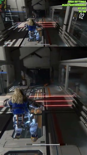 Pragmata | 4K HIGH + DLSS P + FG #dlss #raytracing #pragmata #pcgaming #benchmark #gameplay