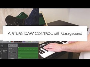 AirTurn DAW Control with Garageband