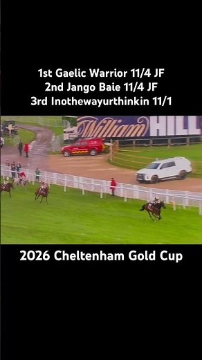 🏇 Gaelic Warrior Wins the 2026 Cheltenham Gold Cup! Mullins Masterclass Festival Favourite Delivers