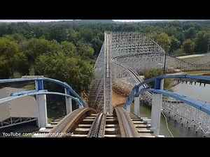 Great American Scream Machine Front Row (HD POV) Six Flags Over Georgia