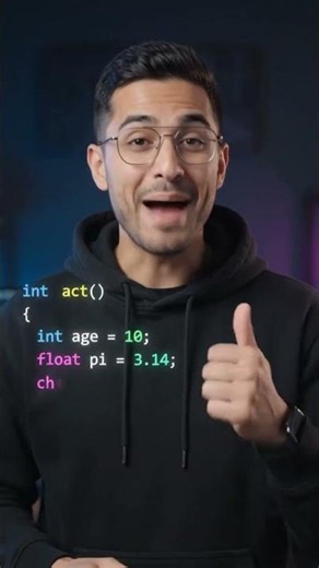 🚀 Variables & Data Types in C | C Programming Shorts 💻