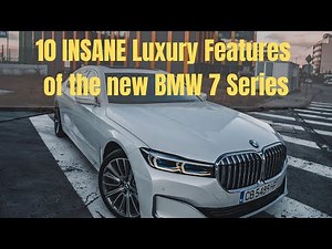 10 INSANE Luxury Features in the new BMW 7 Series! | BMW 745e Hybrid Review and Test Drive
