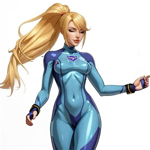 samus is coming towards us. #samus #SamusAran #metroid #aivideocreation #trending | Sàmus Aran