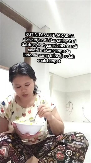 Rutinitas ART Jakarta: Garasi & Indomie Sore