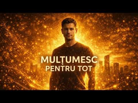 MULȚUMESC PENTRU TOT | Muzică de Manifestare pentru Liniște și Abundență Calmă