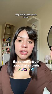 hair growth rumors, dispelled! btw I'm not a scientist, trichologist, hair stylist... i’m just able to read scientific research and I have a lot of experience thru trial and error with taking care of my hair #hairtok #hairgrowth #healthyhair #hairhack #longhair #haircut #shorthair #fyp | Audrey Victoria