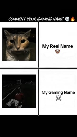 My Real Name vs My Gaming Name 🤡💀 | Every Gamer Can Relate | #Shorts