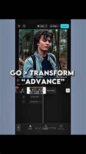 CapCut || Shaky Reverse Tutorial