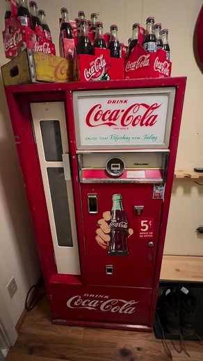 78K views · 1.5K reactions | Check out this old school coke machine!!! Who remembers one like this? | Troy Landry | Facebook
