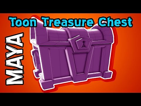 Maya Tutorial: Treasure Chest - 3D Modeling
