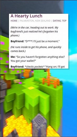 short term memory loss boyfriend