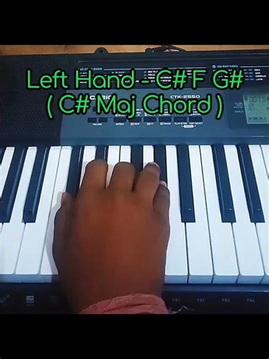 MASTER THIS SCALE IN SECONDS | C# MAJOR SCALE #piano #tips