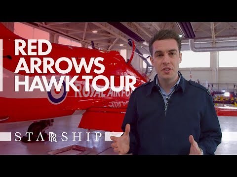 Red Arrows Hawk Jet Tour | with Flight Lieutenant Marcus Ramsden | STARRSHIP