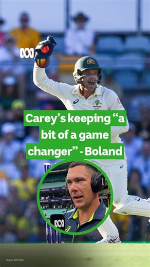 Alex Carey: The Ashes game changer. Scott Boland joined the team during Grandstand at Stumps and gave a unique perspective as to why Alex Carey’s wicket keeping has been so instrumental throughout this Ashes series. Catch every ball this summer. Live and ad-free on ABC Radio and ABC listen: https://www.abc.net.au/listen/live/sport Follow along with the live blog: https://ab.co/4jqZcBx | ABC Sport