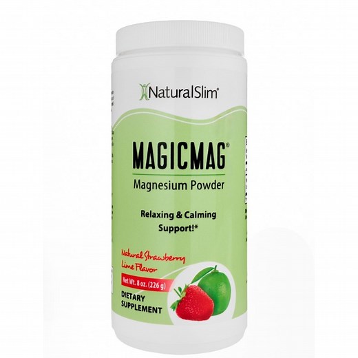MagicMag® Fresa-Limón | Suplemento de Magnesio | Apoyo Relajante y Cal