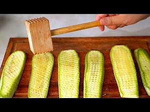 These ZUCCHINI are even tastier than meat! Learn how to make them so delicious!