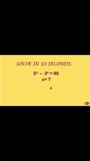 Can You Solve This in 10 Seconds | Math Brain Test | @EdMixo ​