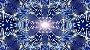 Changing forms of blue animated rotation background. Abstract motion background. Loop ready animation. This clip is available in multiple other color options - check my portfolio.