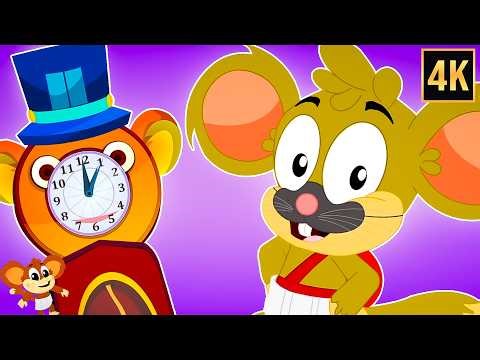 Hickory Dickory Dock Nursery Rhyme + Baby Songs & Kids Cartoons