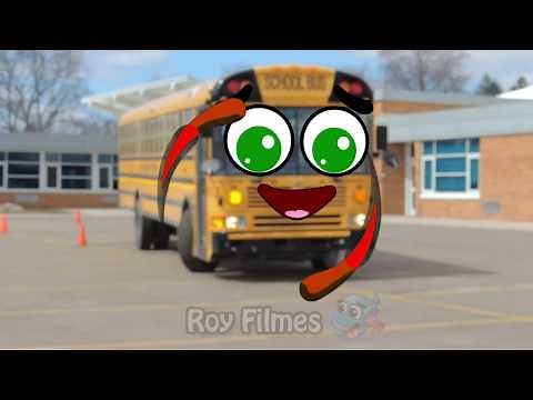 Doodles buses. The buses are singing.