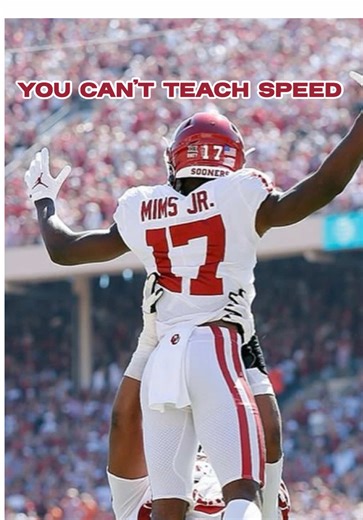 From The Red River to the Divisional Round Marvin Mims stays marvelous😤 • • • • • #OUDNA #BoomerSooner #Sooners #OU #Boomer @The College Sports Company