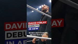 David Finlay debuts in AEW! #Wrestling #AEW #Dynamite #Debut