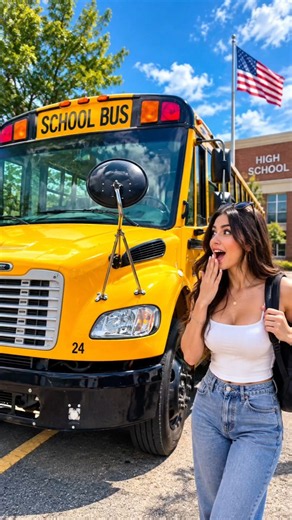 Europeans React to America 🇺🇸 | Seeing a Yellow School Bus for the First Time! 🚌😳