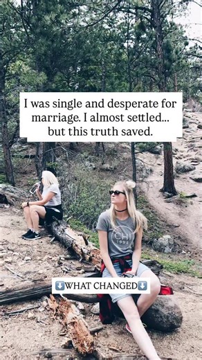 The temptation to settle for a guy that’s “good enough” is stronggggg when you’re single and desperate. I can relate. I was tempted in the same way. “This is my last chance to get married.” “If I don’t say yes to him I’ll never get another chance” “He’s my escape” “The red flags aren’t that bad” Excuses excuses excuses. And then I remember this one truth… “my life’s purpose is to bring glory to God. Single or Married, I’m here to love 10000% for HIM.” My ultimate purpose as a woman isn’t to get 