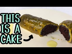 How to Make a Pickle CAKE | Lookalike Challenge