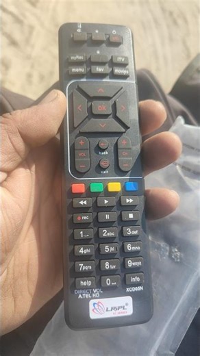 LRIPL XCD05N Remote control Airtel DTH set-top boxes #video