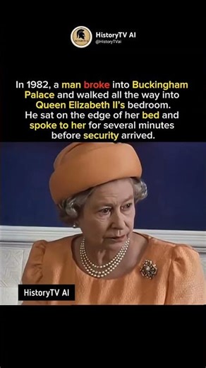 He Walked Into The Queen’s Bedroom… 😳