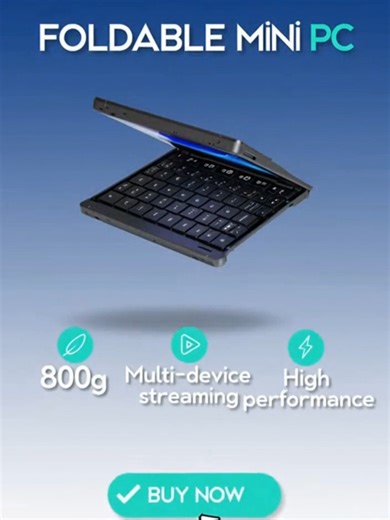 Foldable MINI PC: A Compact Gaming Solution
