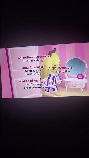 Bananas in Pyjamas End Credits