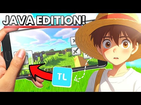 Now *Minecraft Java Edition* on Mobile is POSSIBLE(Tlauncher)!!!!