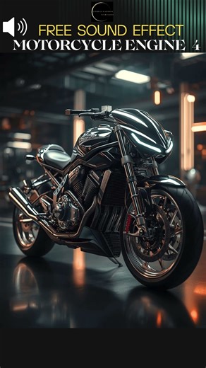 MOTORCYCLE ENGINE SOUND EFFECT 4 #motorcycleengine #motorcycle #freesoundeffect #sound #enginesound