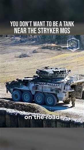 A Wheeled Vehicle Just Outgunned Your Tank #military #army
