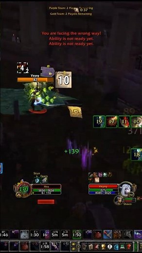 stun + fear + blind + sap = dead #arena #2v2 #tbc #wow #pvp #worldofwarcraft #classicwow #rogue