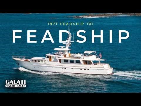 1971 Feadship 101 For Sale “Passage” – Fully Refit 2025, Classic Design with Modern Systems