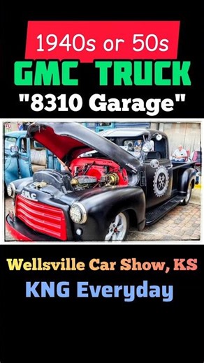 Old GMC Truck, 1940s-50s #truck #gmc #truck #automobile #carshow #vintagetrucks #pickup #classic