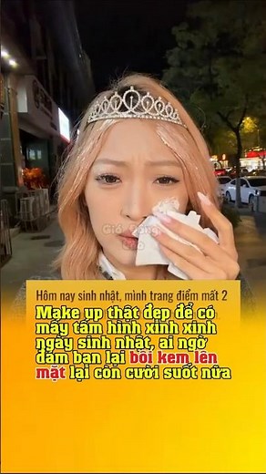 Làm vậy trong ngày sinh nhật có vui không...Vui😂 #gio_dong_lao #giodonglao @gio_dong_lao #hai