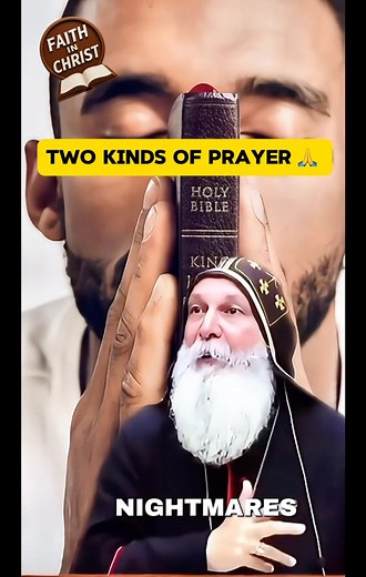 3.1K views · 225 reactions | ✝️TWO KINDS OF PRAYER ✝️ - Bishop Mar Mari Emmanuel ✝️F0LL0W Faith In Christ #catholicchurch #christian #faith #protestant #orthodox #church #bible #Christianity #Jesus #God #viralreelschallenge #viralreels #prayer #usareels #ukreels #uk #unitedkingdom #UnitedStates #Amen | Faith In Christ | Facebook